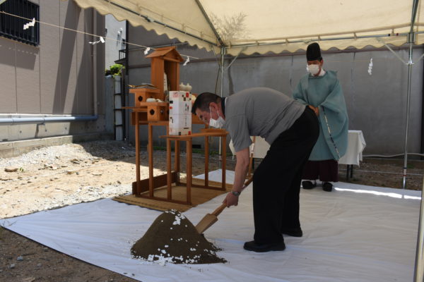 天王寺区Ｓ様邸地鎮祭