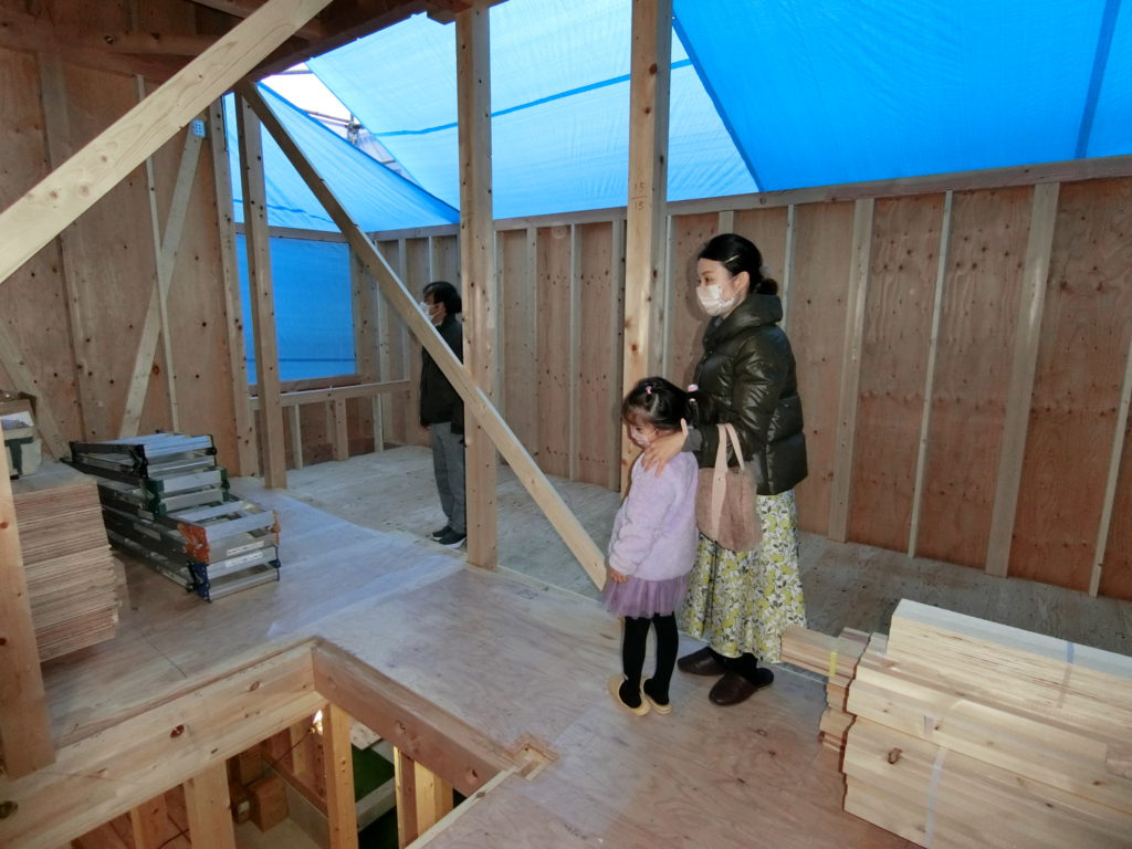 阿倍野区にて上棟式！